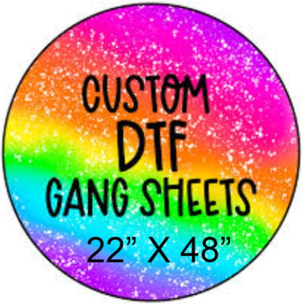 DIRECT TO FILM (DTF) GANG SHEET 22 x 48 Thumbnail