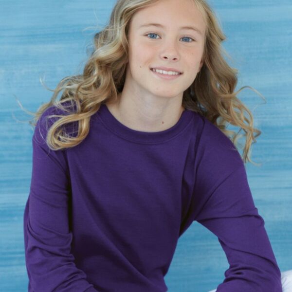 Youth Heavy Cotton™ Youth Long Sleeve T-Shirt Thumbnail