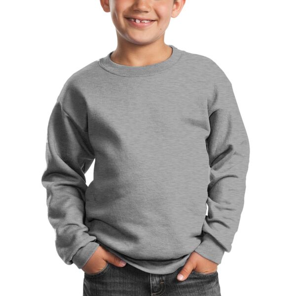  Youth Core Fleece Crewneck Sweatshirt Thumbnail