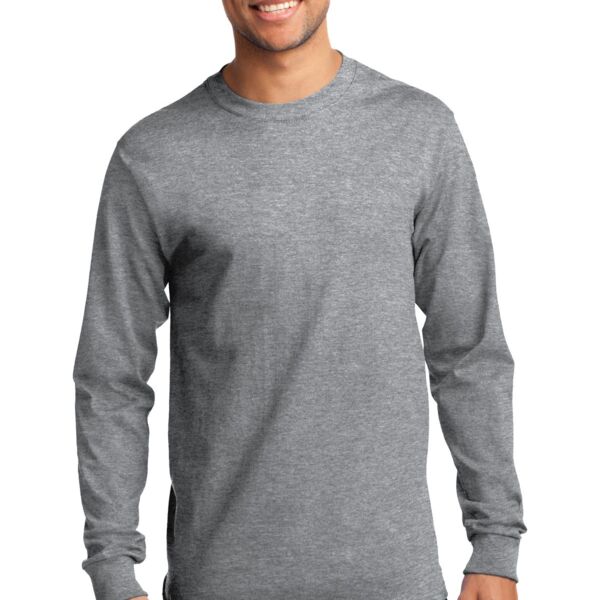 Tall Long Sleeve t-shirt - Left chest & full back print Thumbnail