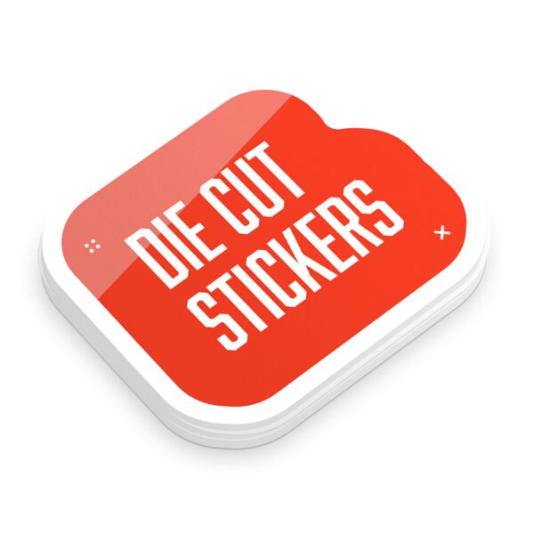 3" x 3" Die Cut Stickers Thumbnail